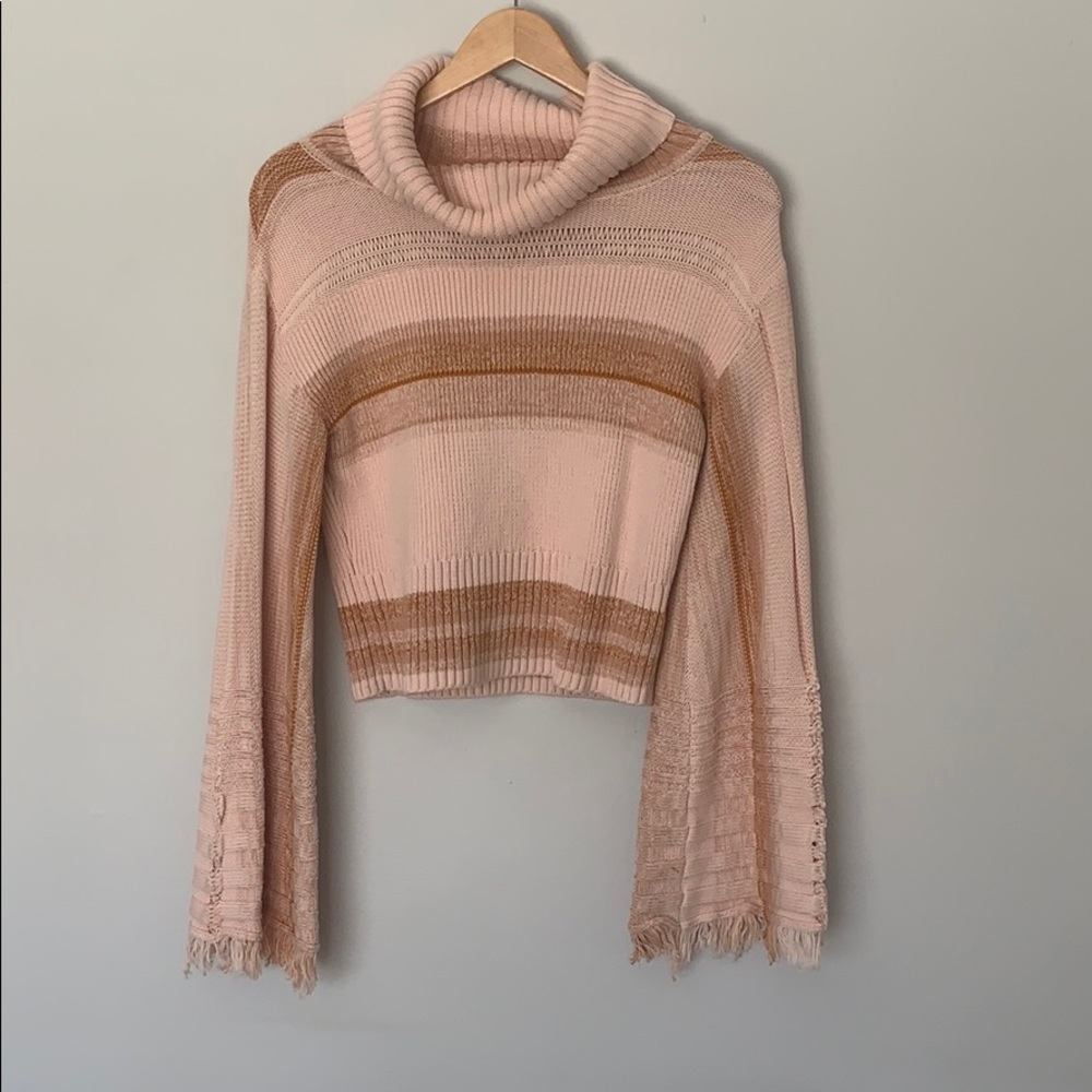 Free people cropped sweater